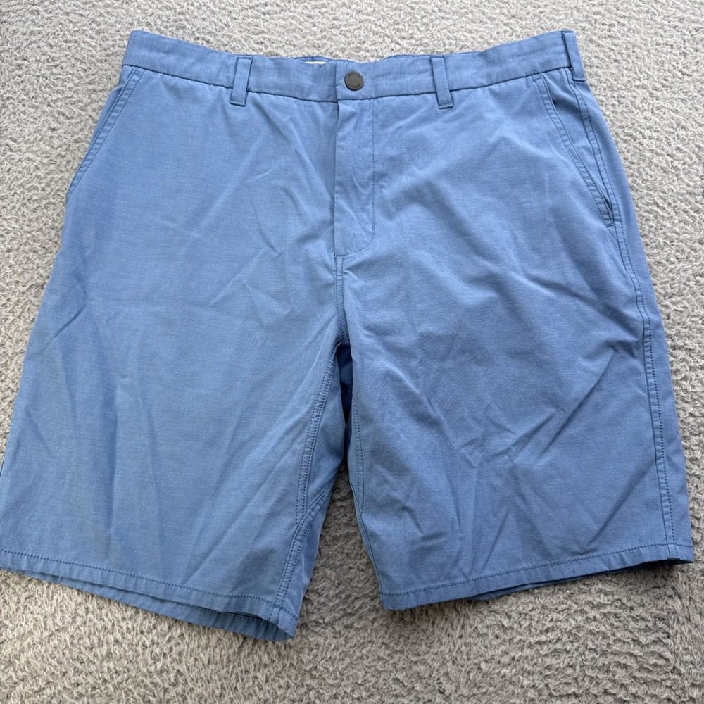 Johnnie O Prep-Formance Calcutta Shorts Men 35 Maverick Blue Performance Stretch